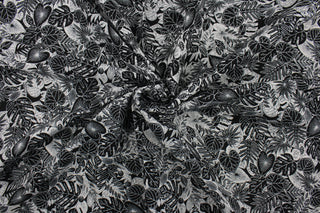 From the "Every Day Prints" collection, Monotones in Black features large tropical leaves in black and white.  The versatile lightweight fabric is soft and easy to sew.  It would be great for quilting, crafting and sewing projects.  