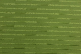 This duotone striped jacquard fabric in pea green is durable and hard wearing with a rating of 30,000 double rubs.  It can be used for multi purpose upholstery, bedding, accent pillows and drapery.  