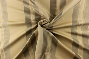 Striped pattern in brown and khaki colors