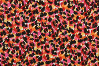 Pansy Petals is a beautiful floral design in the colors of red, pink, light orange, white and black.  The multi use fabric is perfect for window treatments, decorative pillows, custom cushions, bedding, light duty upholstery applications and almost any craft project.  It has a soft workable feel yet is stable and durable.  We offer this design in several different colors.