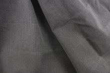 Load image into Gallery viewer, This fabric in a solid charcoal gray color is great for umbrellas, outdoor upholstery and more. 
