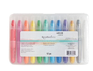 Color Splash Watercolor Crayons By Recollections™