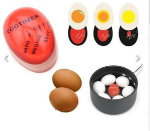 Egg Timer for Boiling Eggs Soft Hard Boiled Egg Timer Changes Color When  Done 