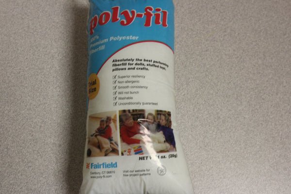 Rembourrage Poly-Fil 120g - Fibre Polyester élastique, Pour Peluches, Oreillers, Coussins, Projets DIY